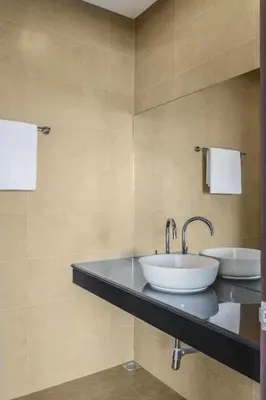 two sinks on a counter in a bathroom at 2bdr pool villa in Rawai by Capital Pro SUM-20-144 in Phuket Town