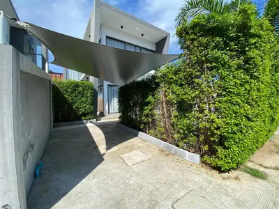 a large green bush next to a building at 2bdr pool villa in Rawai by Capital Pro SUM-20-144 in Phuket Town