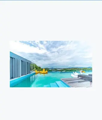 a picture of a swimming pool with a sky at The Aristo-2-516 in Ban Mut Dok Khao