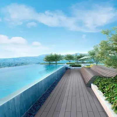 1 Bedroom Sky Park corner