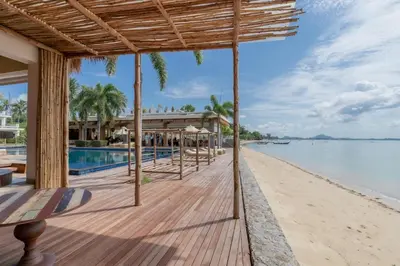 a view of the beach at the resort at Olive 1 Bedroom Beachfront in Rawai Beach