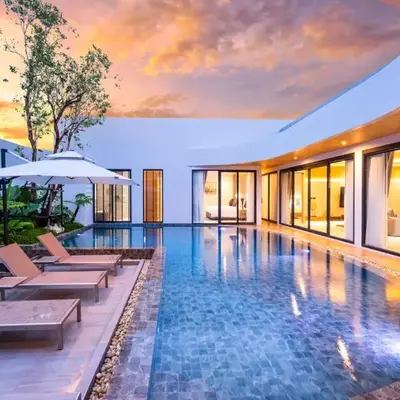 New 3BR Private Pool Villa with 5 Stars Resort Service