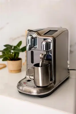 a coffee maker sitting on top of a counter at Villa Mimosa 3, Luxury 4Bedroom Private Pool-Rawai in Kata Beach