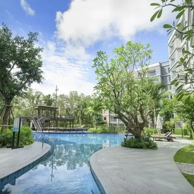 2 Bedrooms Suite Pool Access@The Title Residencies Naiyang