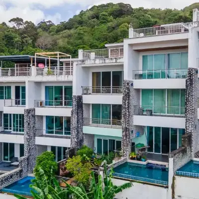 芭东Villa2:四卧海景别墅 双海景 中英泰三文管家