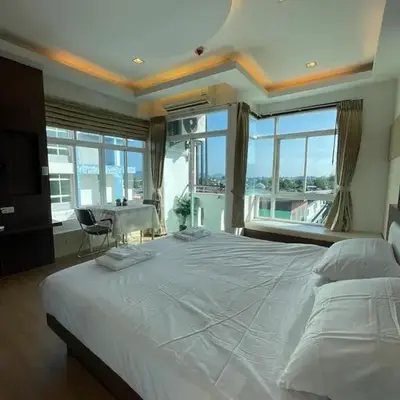 Studio 1 Chambre lumineux avec vue à 180°