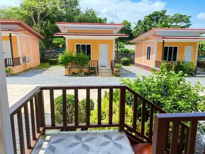 a view of a house from the balcony at Koh Yao unnrak Resort in Ban Lo Pla Lai (1)