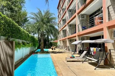 Gallery image of Семейная квартира 42 м2 рядом с пляжем Януи in Nai Harn Beach