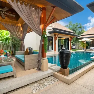 Luxury Tropical Garden Pool Villa