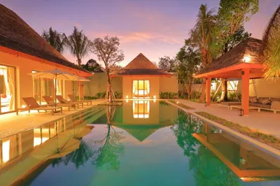 an image of a villa with a swimming pool at New luxury villa with maid Anchan Tropicana in Bang Tao Beach