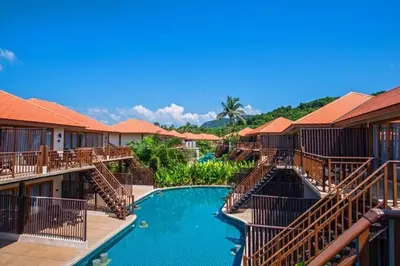 a view of a swimming pool at a resort at Blue Koh Yao Yai Resort and Villa in Ko Yao Yai