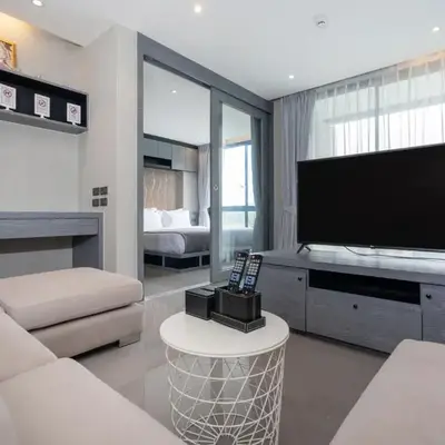 Tropics Pool View 2BR Kamala Apartment CTG P605-6