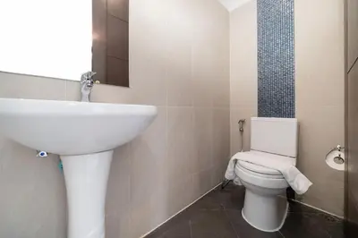 a bathroom with a sink and a toilet at 2 Bedrooms Villa in Rawai - v6 t in Ban Saiyuan (1)