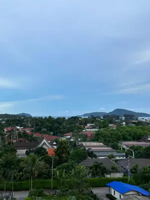 a view of a town with trees and buildings at ReLife The Windy NaiHarn (716) in Ban Saiyuan (1)