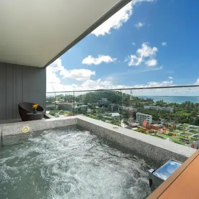 Surin sea view 3br apartment with jacuzzi