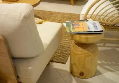 a toilet with a book sitting on top of it at Mango Moon Phuket Tropical 2BR near Central Phuket in Ban Rangeng