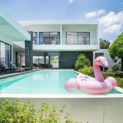 Ultra-Modern Tropical Pool Villa