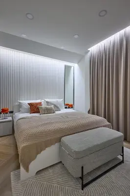 a bedroom with a large bed and a large window at Phuket Paradise Retreat in Phuket Town