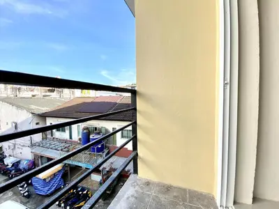 a view from the balcony of a building at Vista Residence Patong in Patong Beach