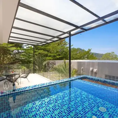 Sea View & Tropical Bliss - 2BR Villa Natural Touch A4 at Kamala Hill