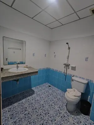 a bathroom with a toilet and a sink at L&K2023 Residence in Patong Beach