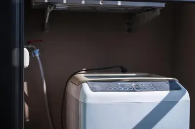 a close up of a toaster oven in a kitchen at C153 The Aristo Luxury Beach Resort Phuket in Thalang