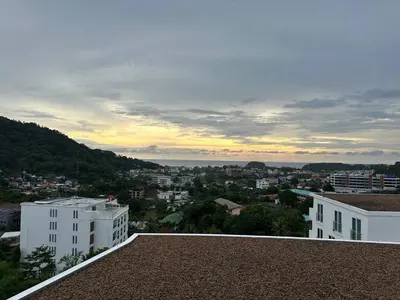 a view of a city from the roof of a building at Ocean View Residences! in Karon Beach