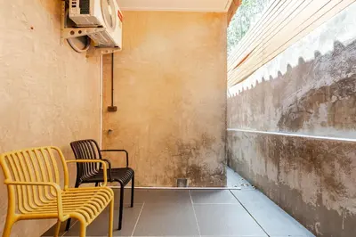 two chairs and a heater in a room at Cactus Villa 2024 in Klong Muang Beach