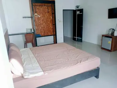 a large bed in a room with at Sawadee622,Naiharn & Rawai beach Phuket in Rawai Beach