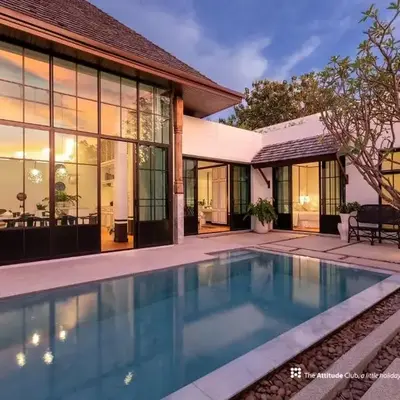 Skyframe pool villa near Bangtao beach