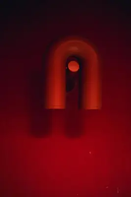 a red letter p on a red background at Ḥokma Boutique Hotel & Tropical Lounge in Phi Phi Don