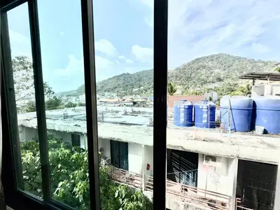 a view from the window of a building at Patong Easy Life 7 in Patong Beach