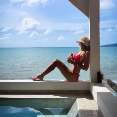 The beach house