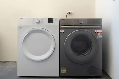 a washing machine and a dryer in a room at Patong private pool Villa 5BR 4Bath in Patong Beach