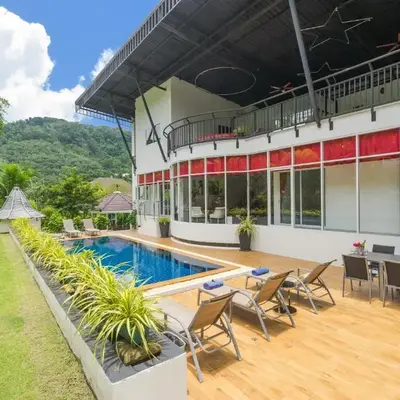 Chalong - 10 BR Private Pool Villa - Villa Nap Dau - Phuket