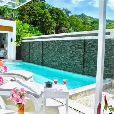 Skylight Nice Pool Villa in Kamala