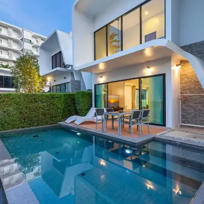 Phuket Nai Han Beach Villa with Pool
