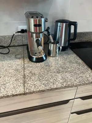 a blender sitting on top of a counter at Villa PalmSprings in Ban Phak Chit