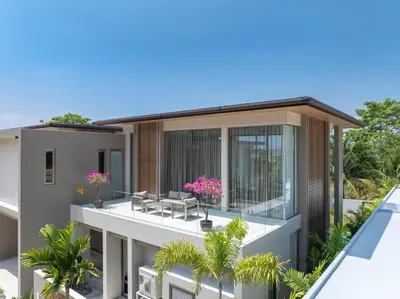 an image of the back of a house at Grand View Residence Villa by NLA in Bang Tao Beach