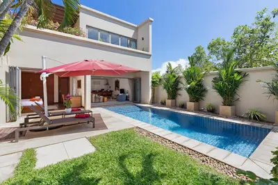 an image of a villa with a swimming pool at The Residence Bangtao Villa 216 in Bang Tao Beach