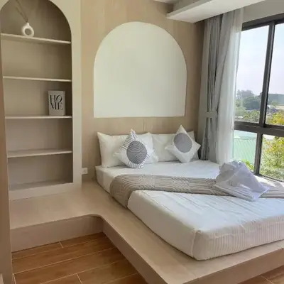 One-bedroom apartments with kitchen