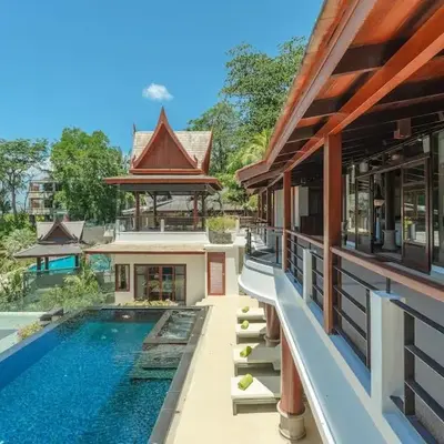 Villa Gecko with sea view pool