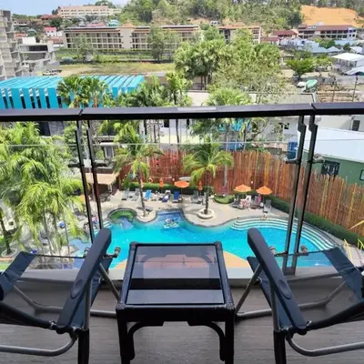 7 Floor - Pool view Studio room at TBHR near Kata beach