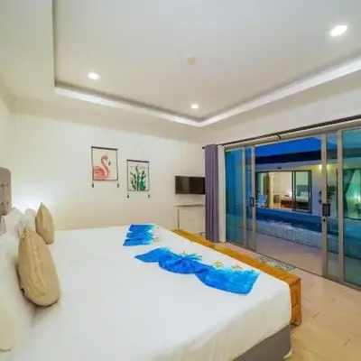 4Luxury Pool Villa 4 Bedrooms Private Pool Kitchen
