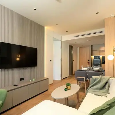 1bdr New Apartment near Layan Beach