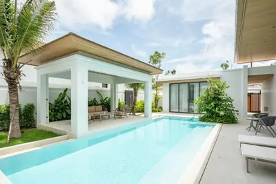 an image of a swimming pool in a villa at Mouana Breeze Mai Khao 4-bedroom Pool Villa 9921 in Mai Khao Beach