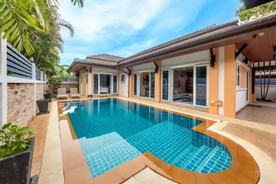 an image of a swimming pool in a house at 3 Bedroom Pool Villa 5kms from Patong in Kathu