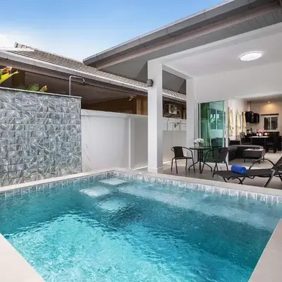 Family 2BR Villa Lancelot 3 with Jacuzzi Pool
