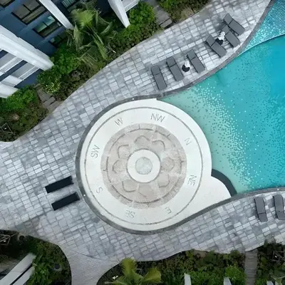Endless white 2BR apartment-300m to NaiYang Beach