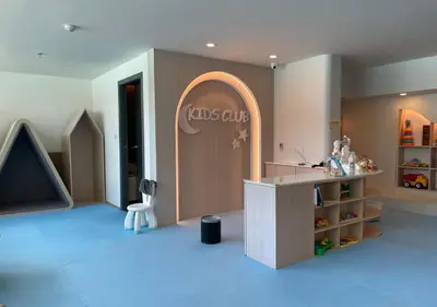 a room with an entrance to a toy store at Luxurious 5-star Apartment in Rawai Beach